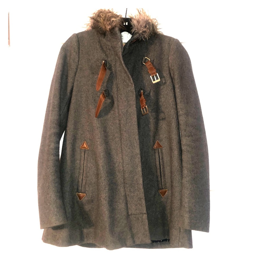 Anthropologie Cartonnier Wool Coat